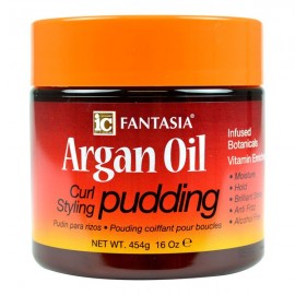 Crema Estilizadora para Rizos con Aceite Argán Pudding