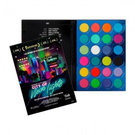 Paleta de sombras Rude City of neon lights