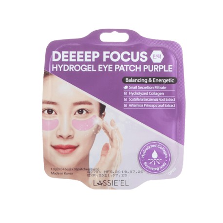 Parches de hidrogel para ojos colageno Hydrolizado