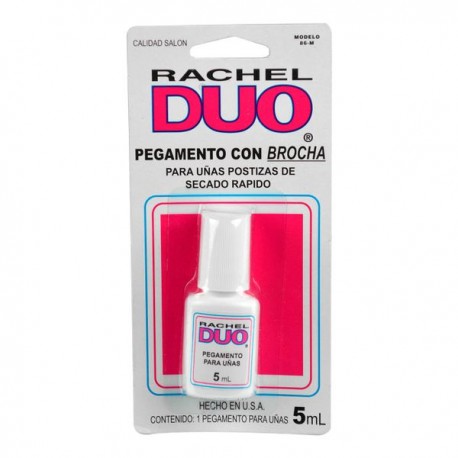 DUO Pegamento p/Uñas con brocha (86-M)